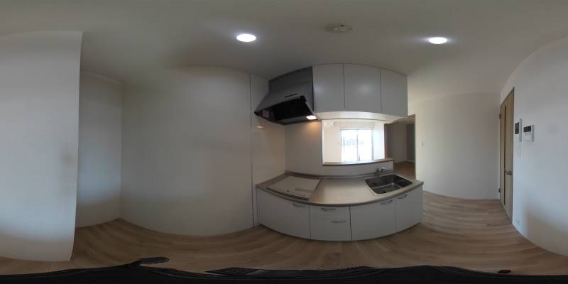 パノラマ画像キッチン