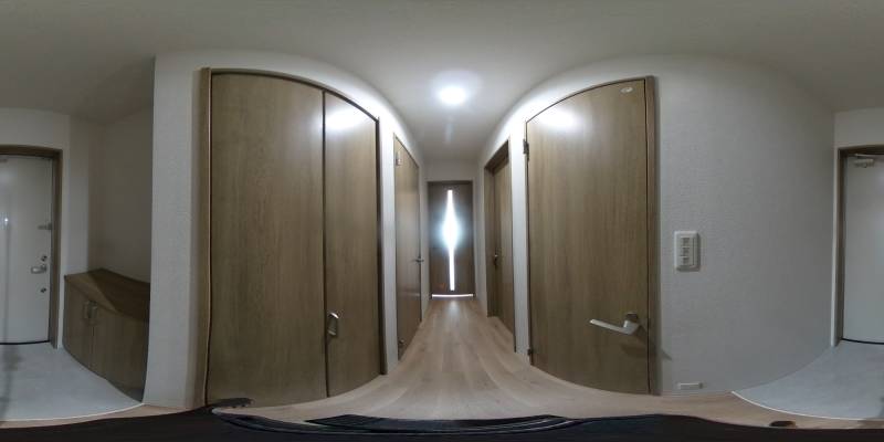 パノラマ画像玄関