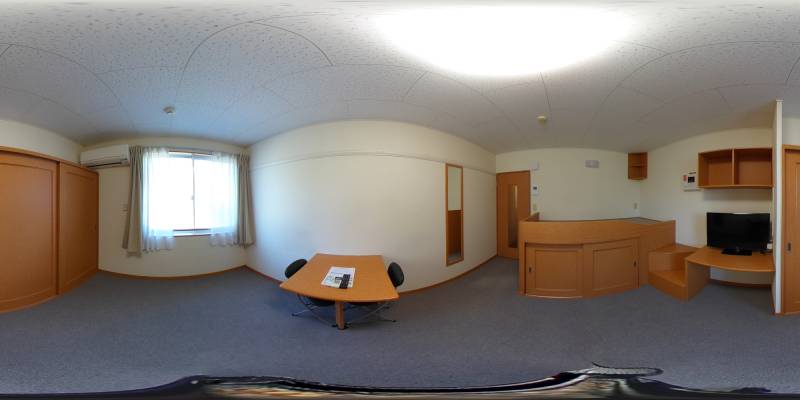 パノラマ画像洋室