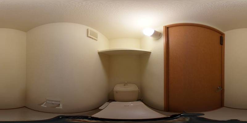 パノラマ画像トイレ