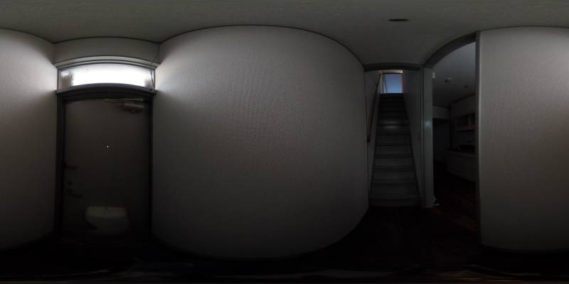 パノラマ画像玄関