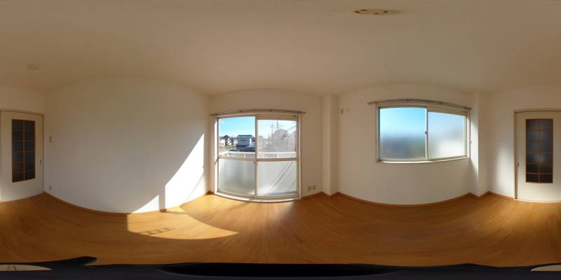 パノラマ画像洋室