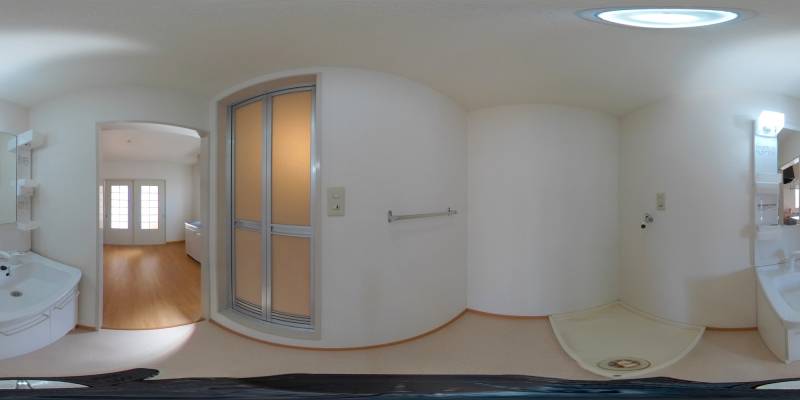 パノラマ画像洗面所