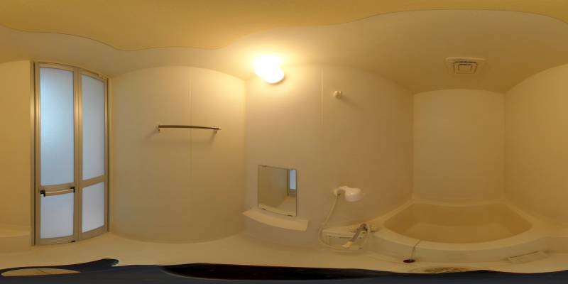 パノラマ画像バスルーム