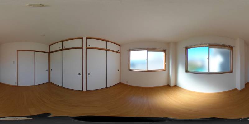 パノラマ画像洋室