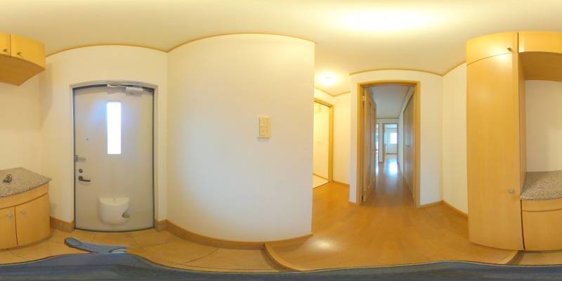 パノラマ画像玄関