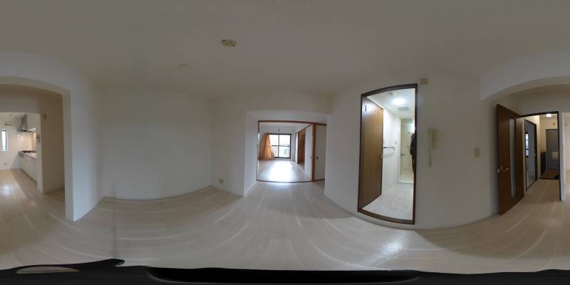 パノラマ画像リビング