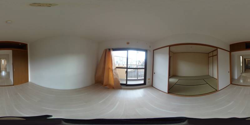 パノラマ画像洋室