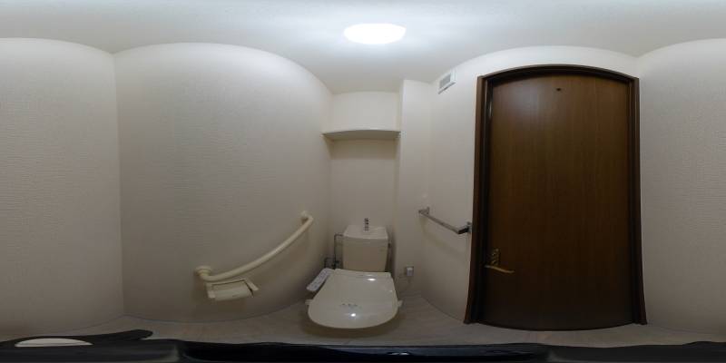 パノラマ画像トイレ