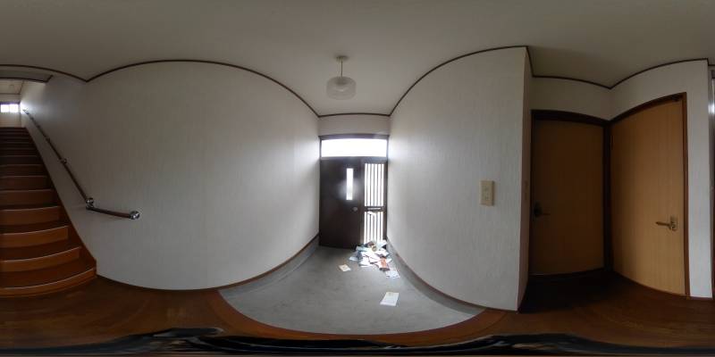 パノラマ画像玄関