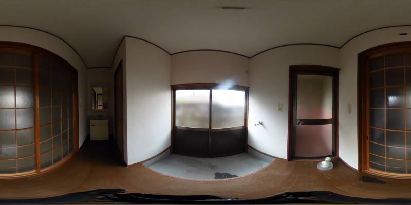 パノラマ画像洗面所