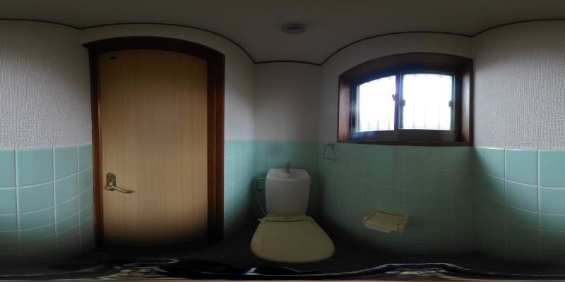 パノラマ画像トイレ