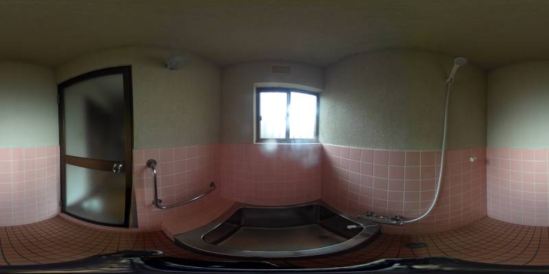 パノラマ画像バスルーム