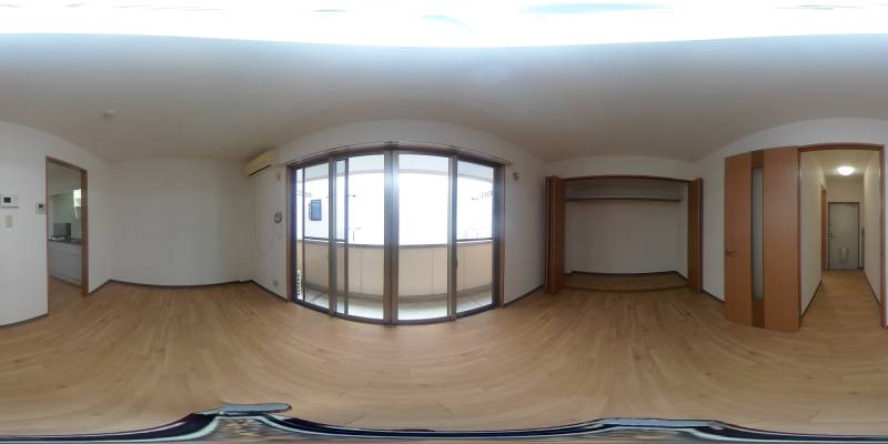 パノラマ画像洋室