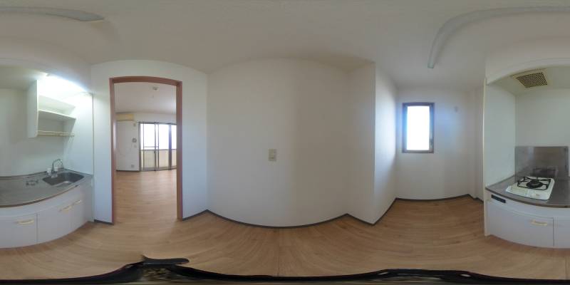 パノラマ画像キッチン