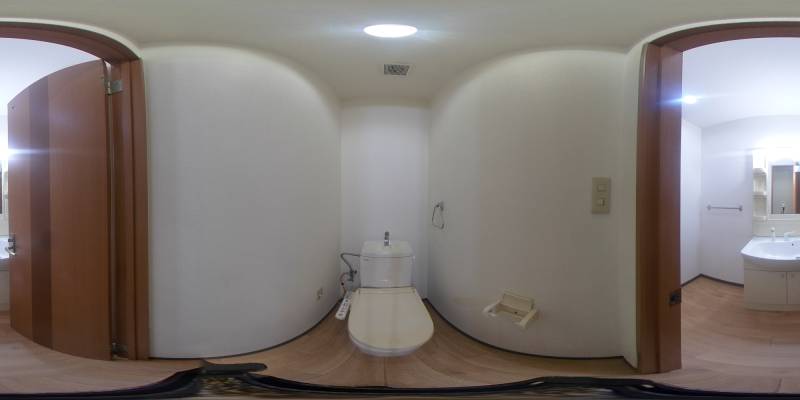 パノラマ画像トイレ