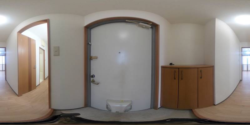 パノラマ画像玄関