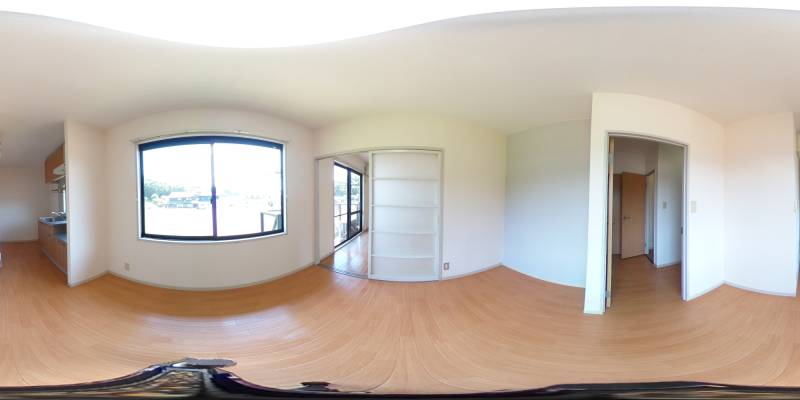 パノラマ画像リビング