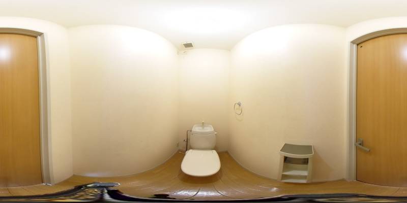 パノラマ画像トイレ