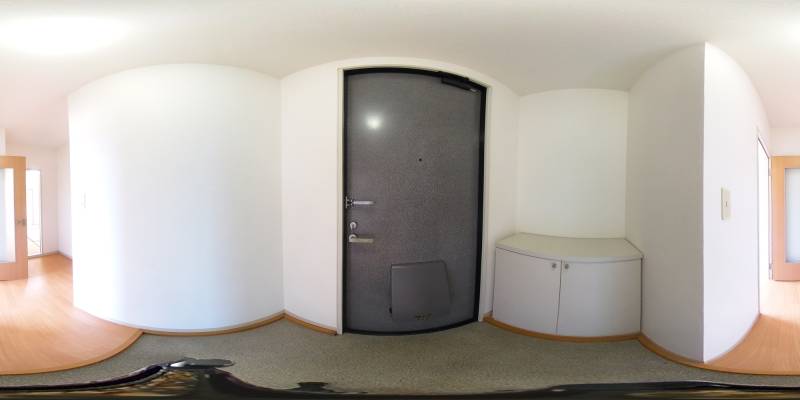 パノラマ画像玄関