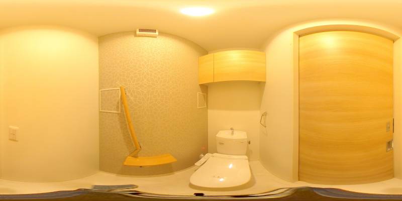 パノラマ画像トイレ