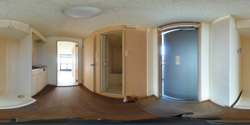 パノラマ画像玄関