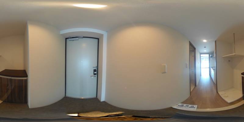 パノラマ画像玄関