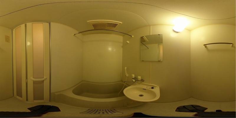 パノラマ画像バスルーム