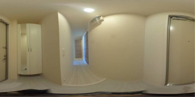 パノラマ画像玄関