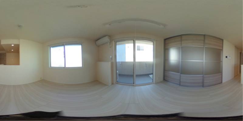 パノラマ画像リビング