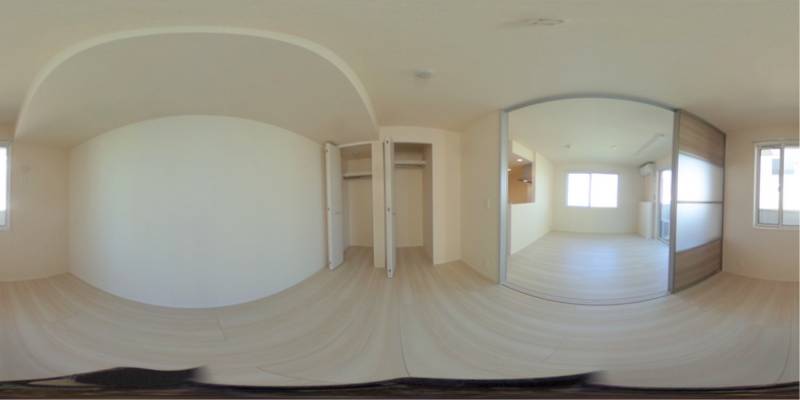 パノラマ画像洋室