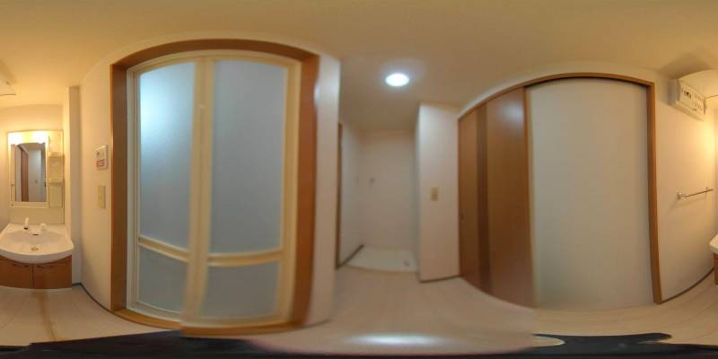 パノラマ画像洗面所