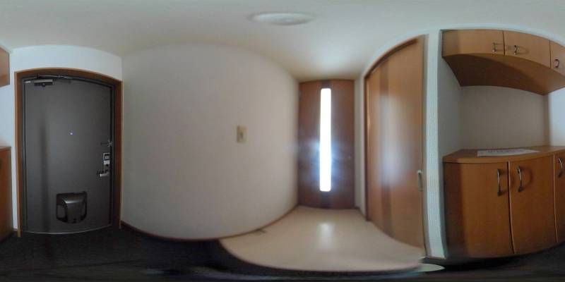 パノラマ画像玄関