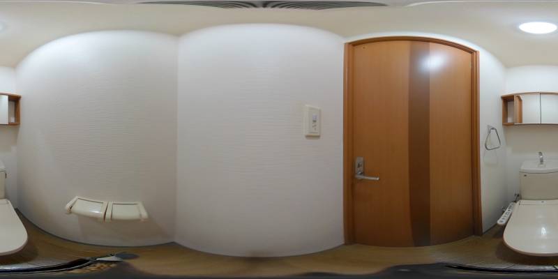 パノラマ画像トイレ