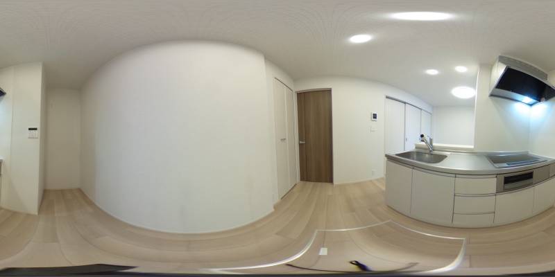 パノラマ画像キッチン