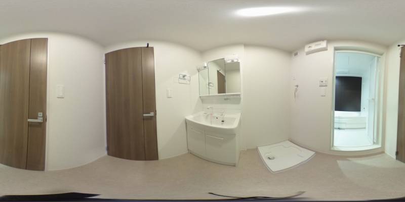 パノラマ画像洗面所