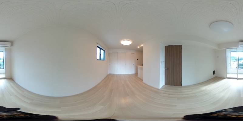 パノラマ画像リビング