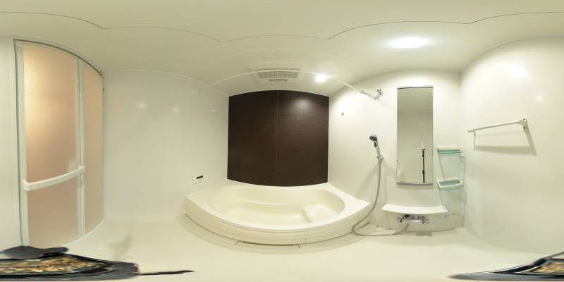 パノラマ画像バスルーム