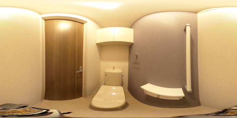 パノラマ画像トイレ