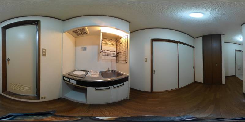 パノラマ画像キッチン