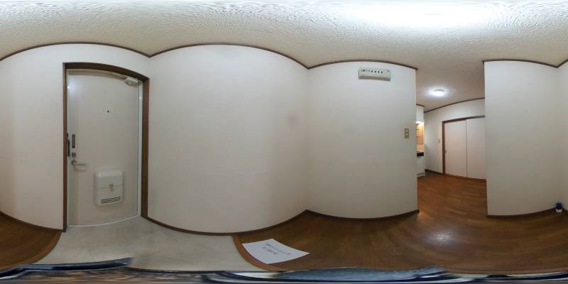 パノラマ画像玄関