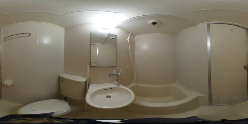 パノラマ画像洗面所