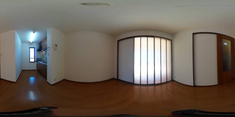 パノラマ画像リビング