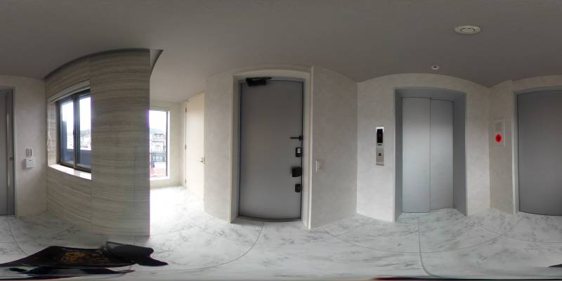 パノラマ画像玄関