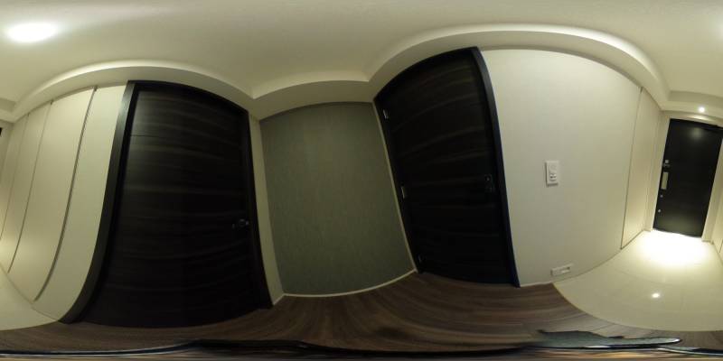 パノラマ画像玄関