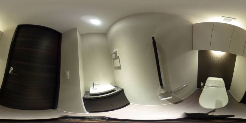 パノラマ画像トイレ