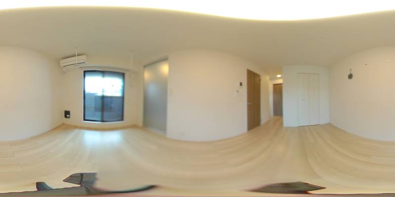 パノラマ画像リビング