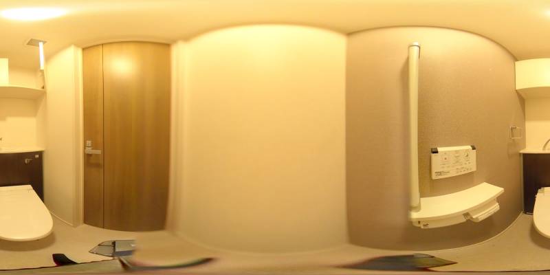 パノラマ画像トイレ