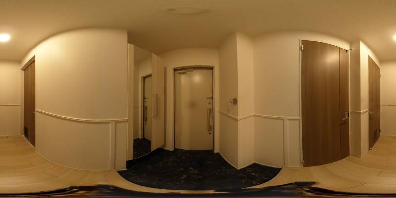 パノラマ画像玄関