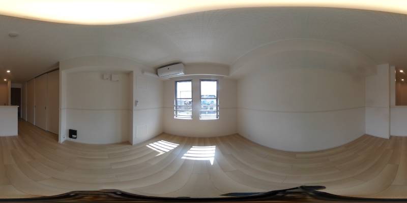 パノラマ画像リビング